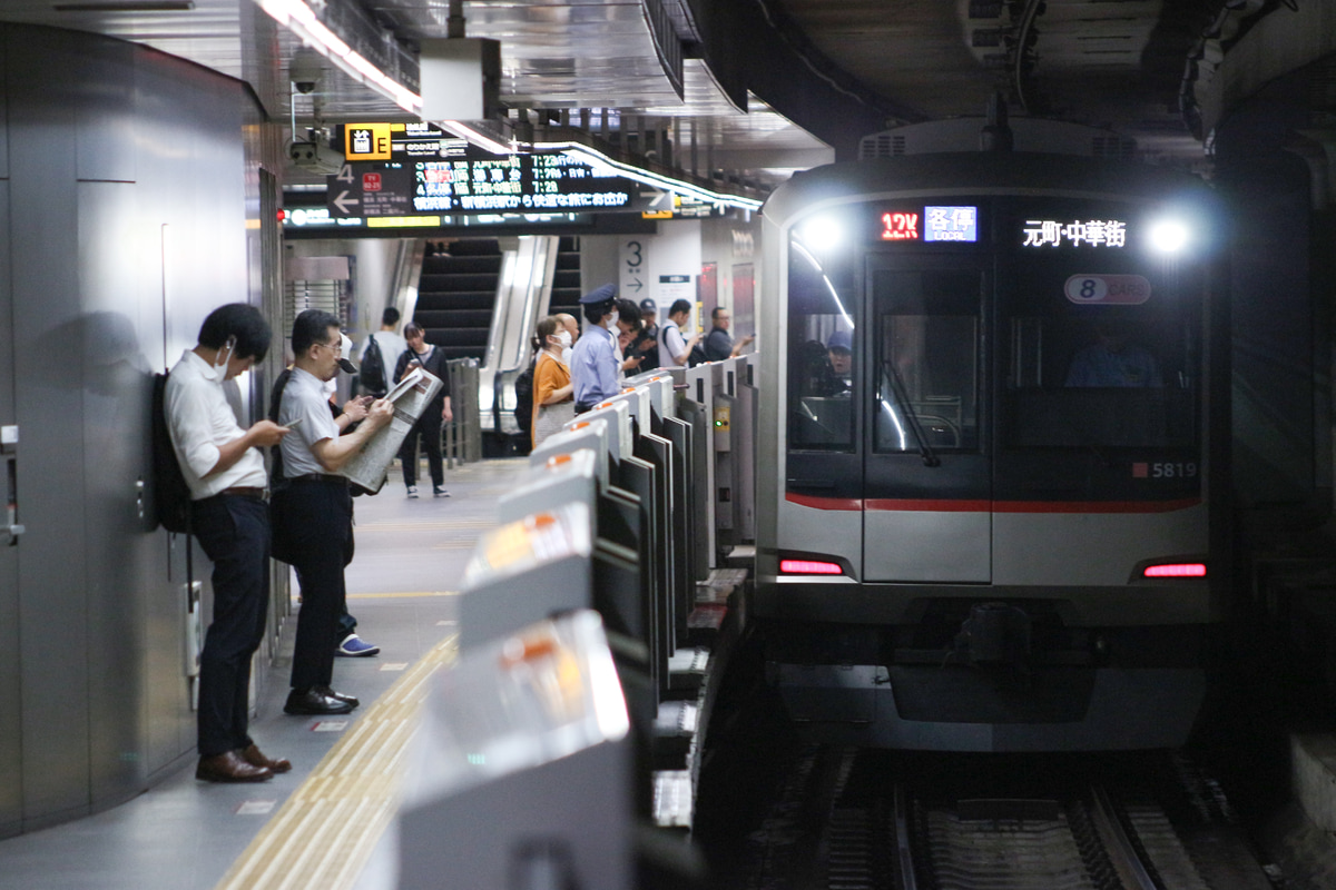 東急電鉄 元住吉検車区 5000系 5119F