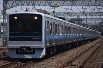 小田急電鉄3000形3083×10を和泉多摩川駅で撮影した画像