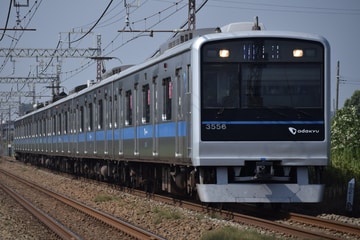 小田急電鉄3000形3256×6を六会日大前～善行間で撮影した画像