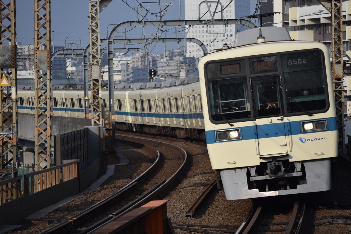 小田急電鉄 海老名検車区 8000形 8252×6