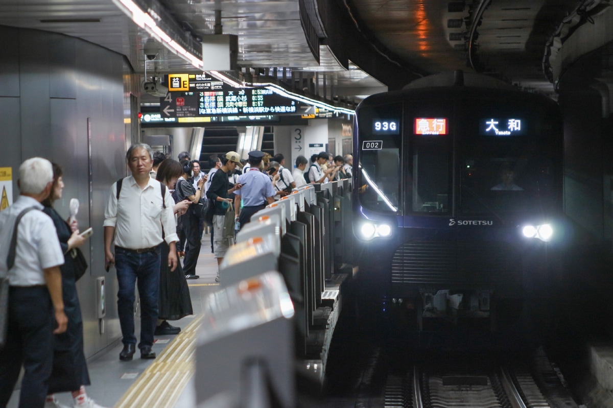 相模鉄道 かしわ台車両センター 20000系 20102F