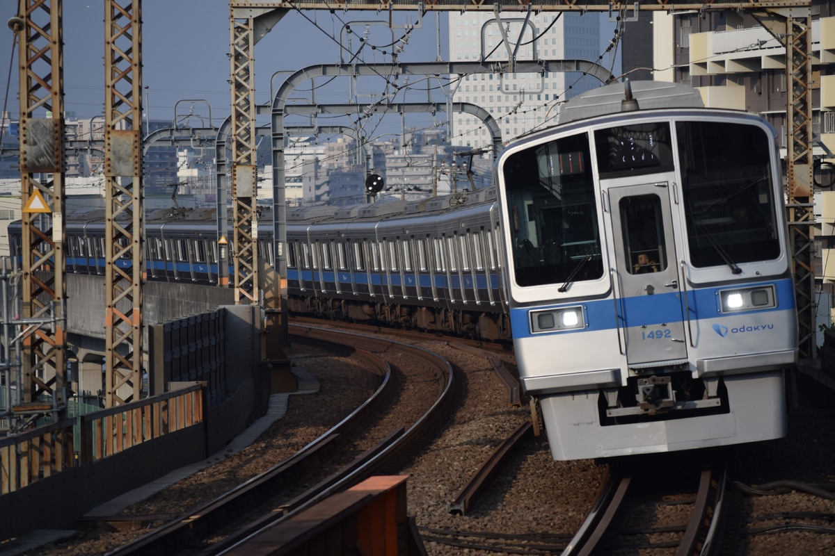 小田急電鉄 喜多見検車区 1000形 1092×10
