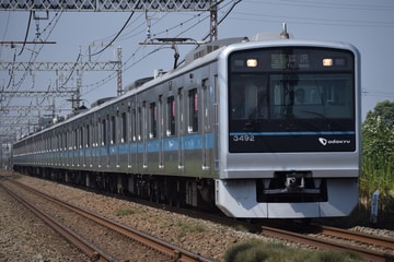 小田急電鉄3000形3092×10を六会日大前～善行間で撮影した画像
