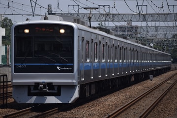 小田急電鉄3000形3087×10を和泉多摩川駅で撮影した画像
