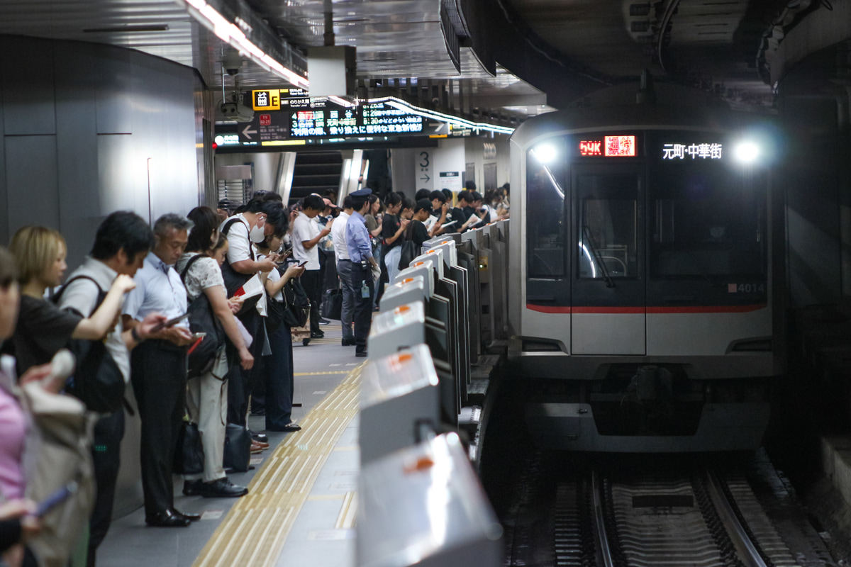 東急電鉄 元住吉検車区 5050系 4114F