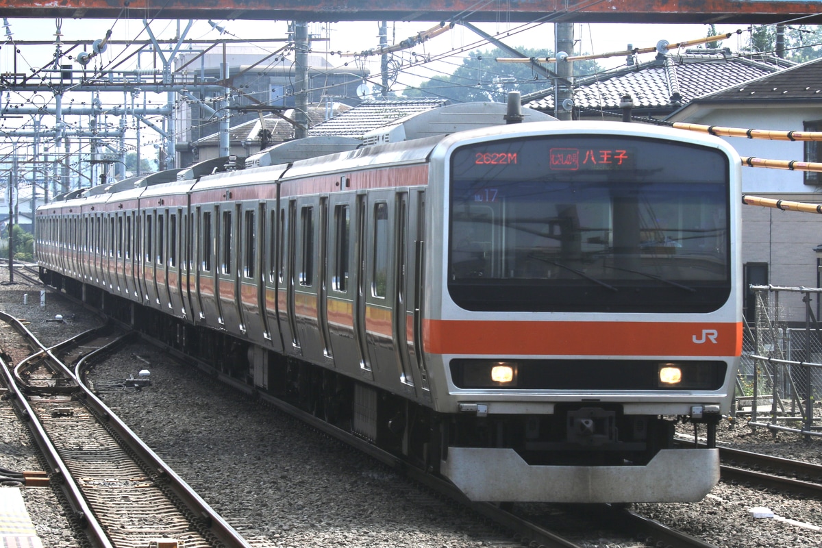 JR東日本 京葉車両センター E231系 ケヨMU17編成