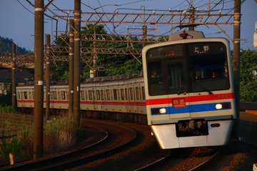 京成電鉄3400形3448Fを京成酒々井～大佐倉間で撮影した画像