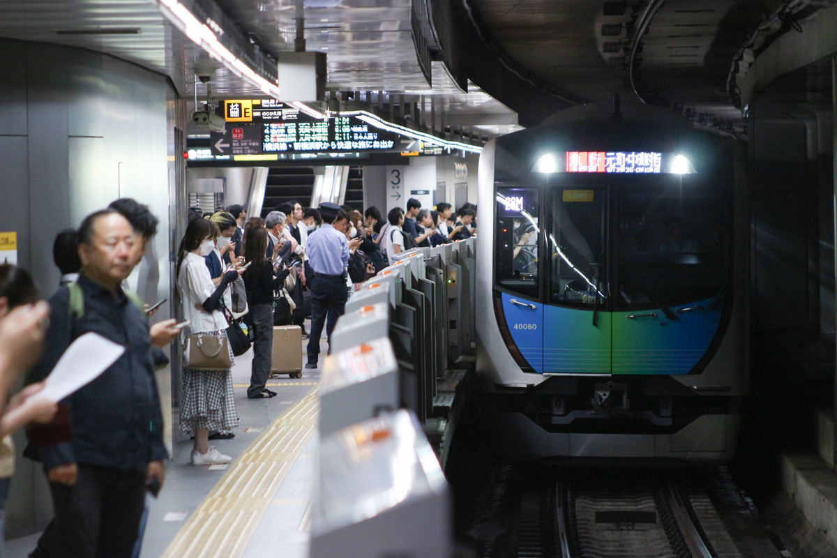 西武鉄道 武蔵丘車両検修場 40050系 40160F