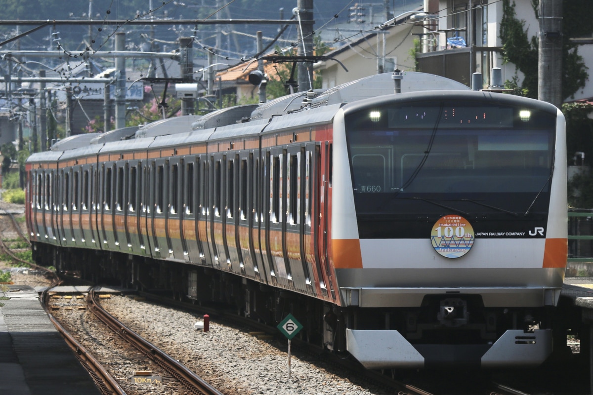 JR東日本 豊田車両センター本区 E233系 トタ青660編成