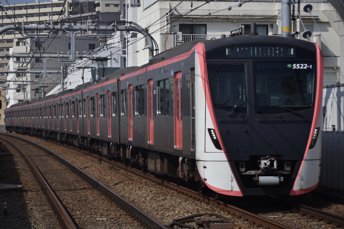 東京都交通局 馬込車両検修場 5500形 5522F