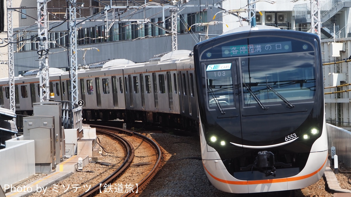 東急電鉄 長津田検車区 6020系 6153F