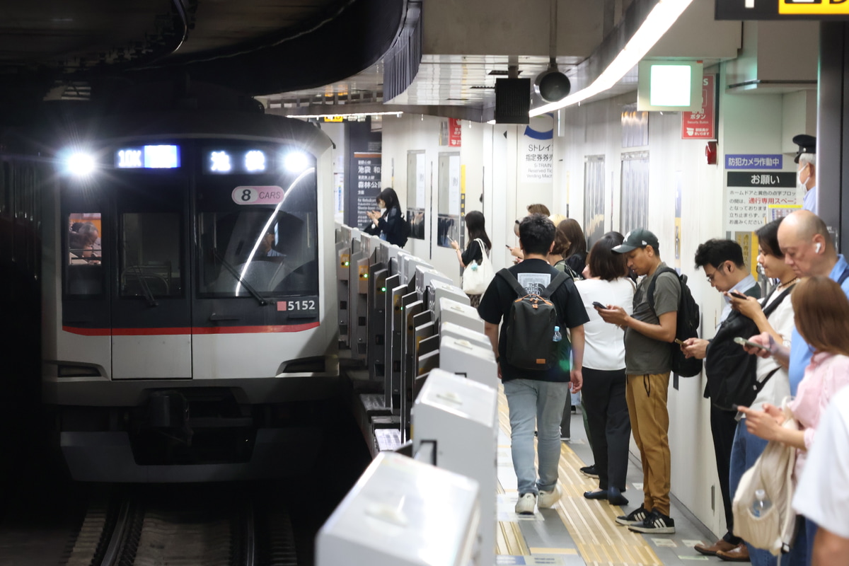 東急電鉄 元住吉検車区 5050系 5152f