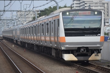 JR東日本E233系トタT13編成を武蔵境駅で撮影した画像