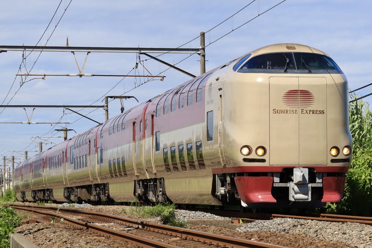 JR西日本 後藤総合車両所出雲支所 285系 6