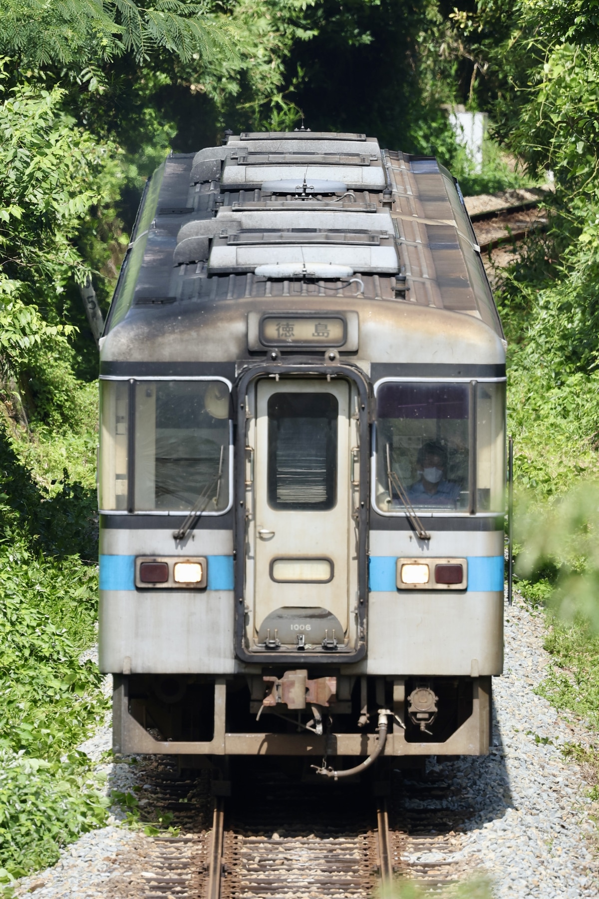 JR四国 徳島運転所 1000形 1006