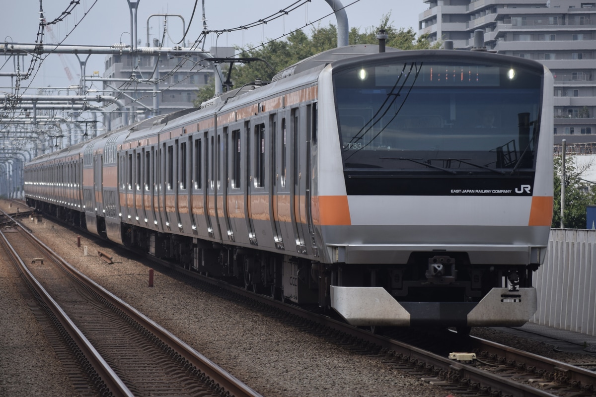 JR東日本 豊田車両センター本区 E233系 トタT33編成