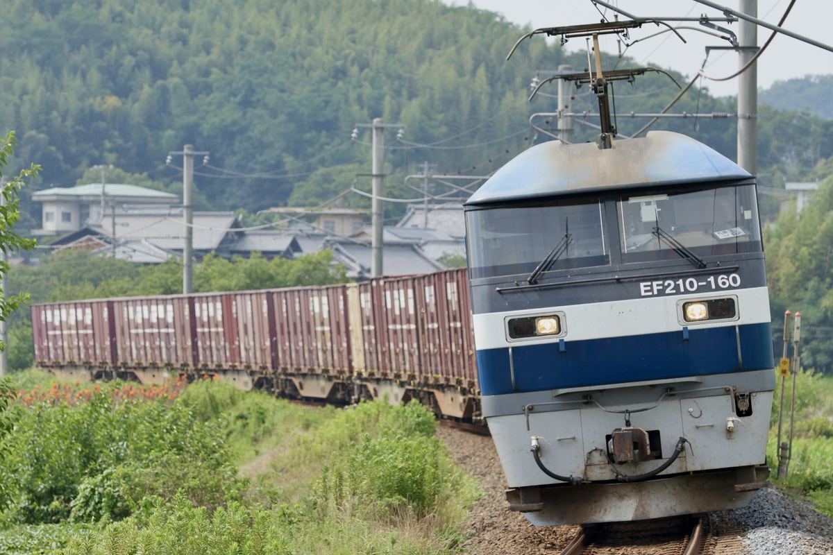JR貨物 吹田機関区 EF210 160