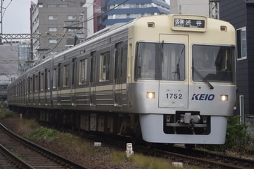 京王電鉄1000系1752Fを明大前～東松原間で撮影した画像