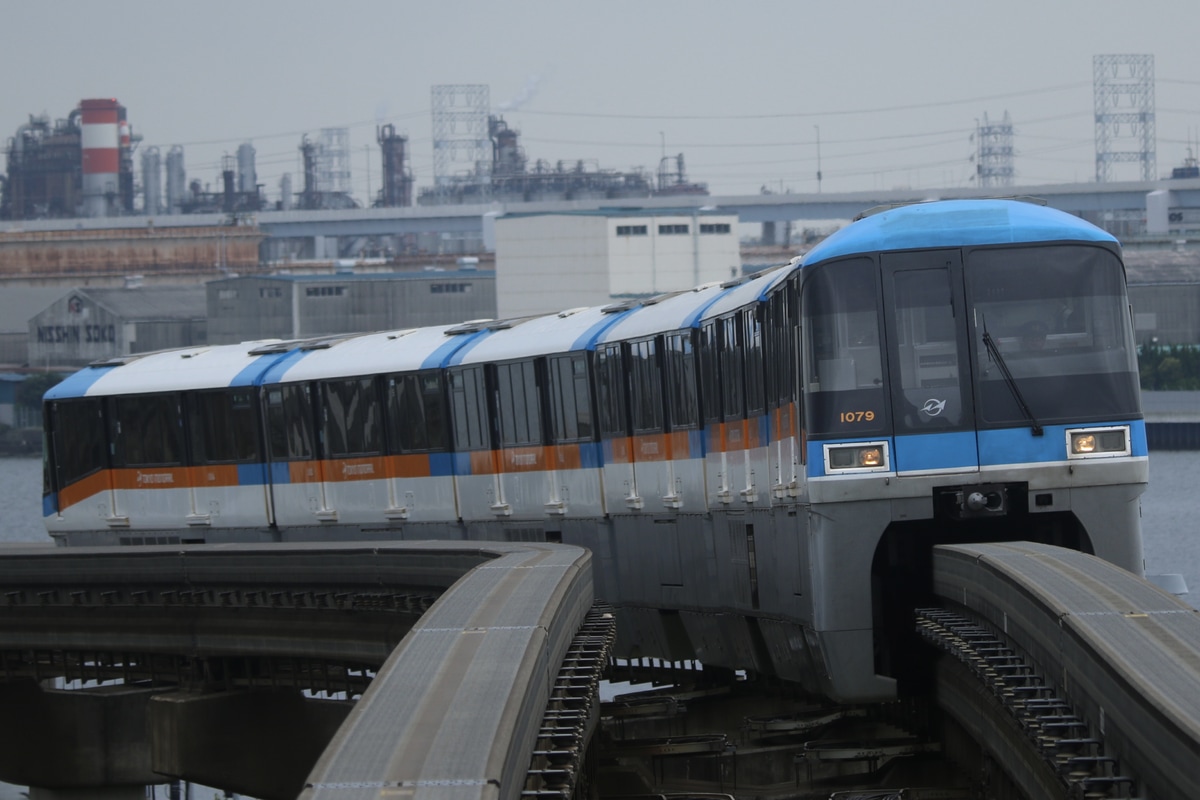 東京モノレール 昭和島車両区 1000形 1079F