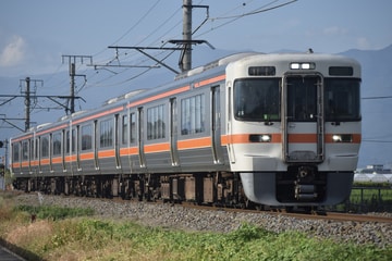 JR東海313系カキJ5編成を常永～小井川間で撮影した画像