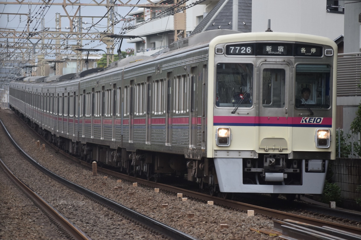 京王電鉄 若葉台検車区 7000系 7726F