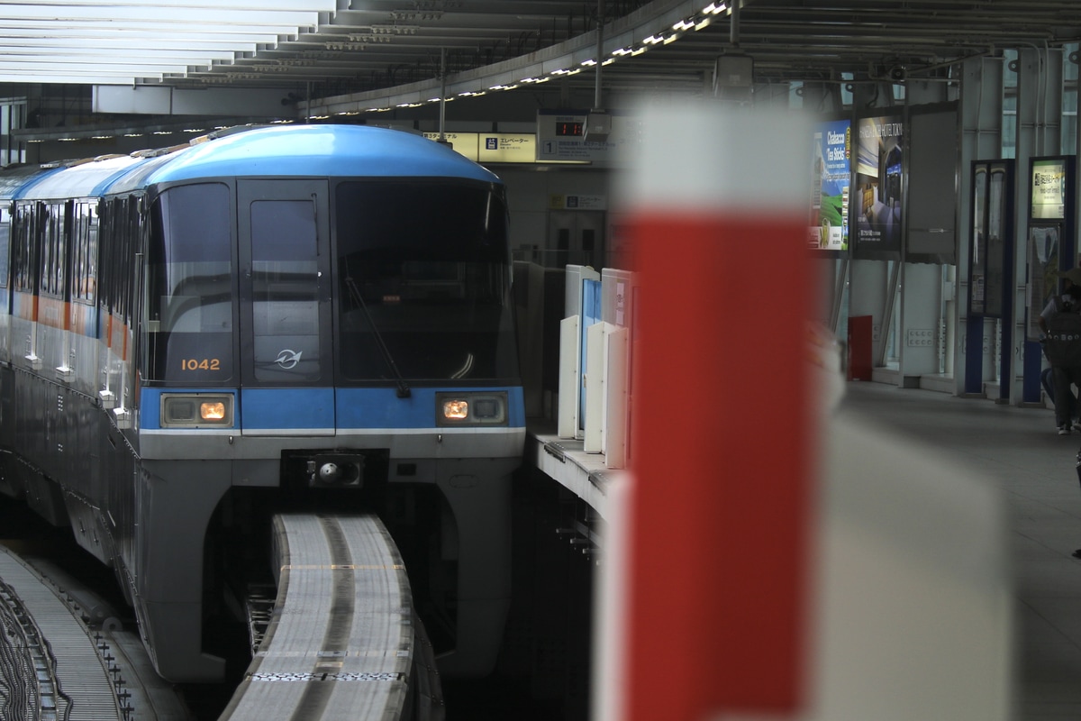 東京モノレール 昭和島車両区 1000形 1037F