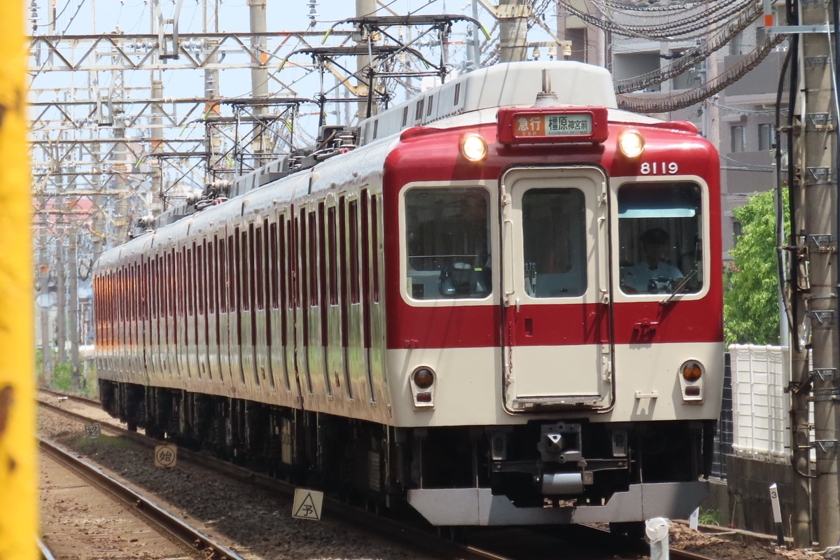 近畿日本鉄道 西大寺検車区 8600系 8619F
