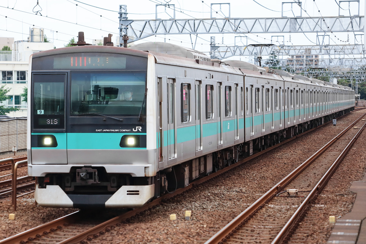 JR東日本 松戸車両センター本区 E233系 マト9編成
