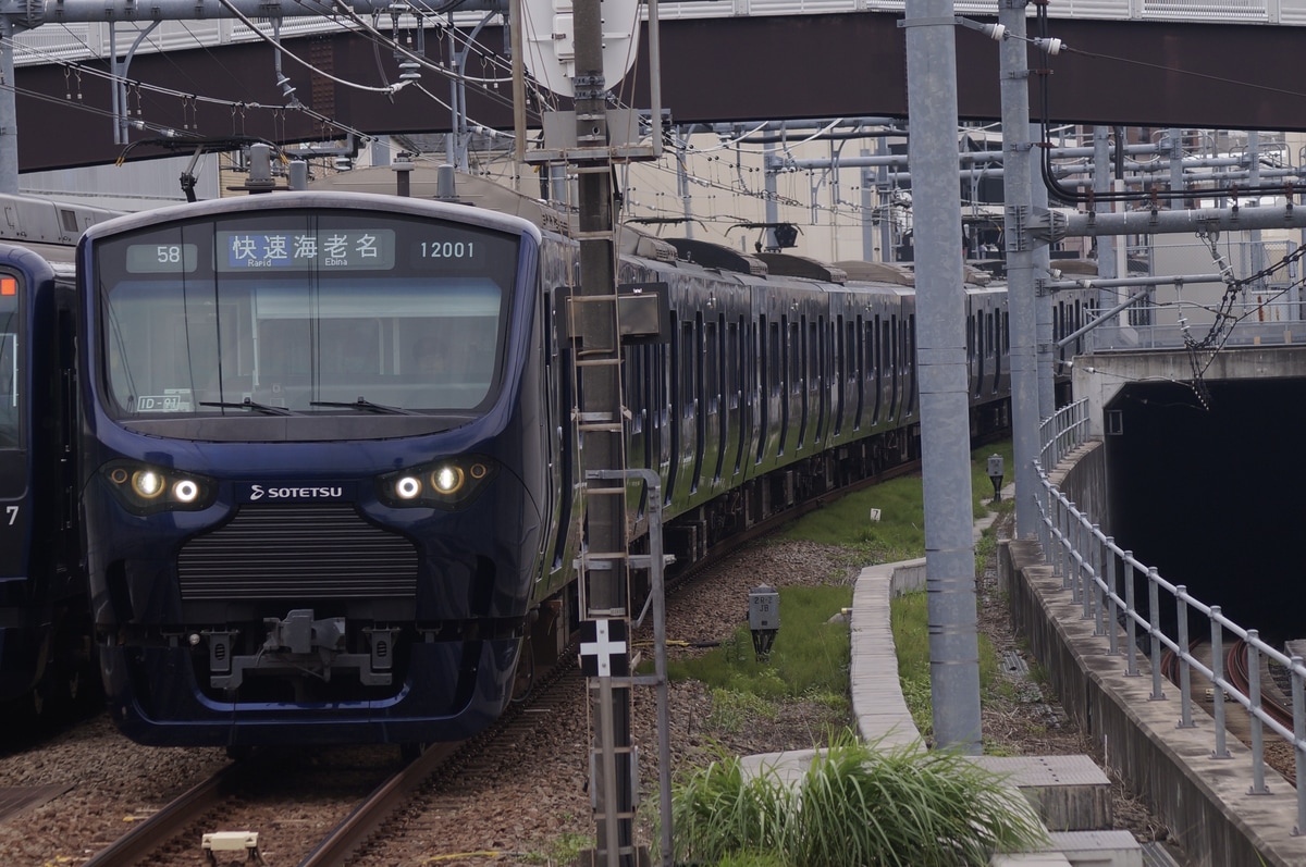 相模鉄道 かしわ台車両センター 12000系 12101f