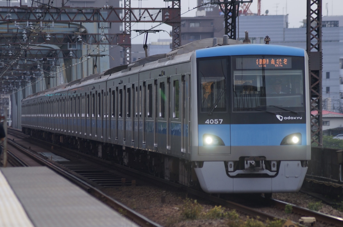 小田急電鉄 喜多見検車区 4000系 4057f