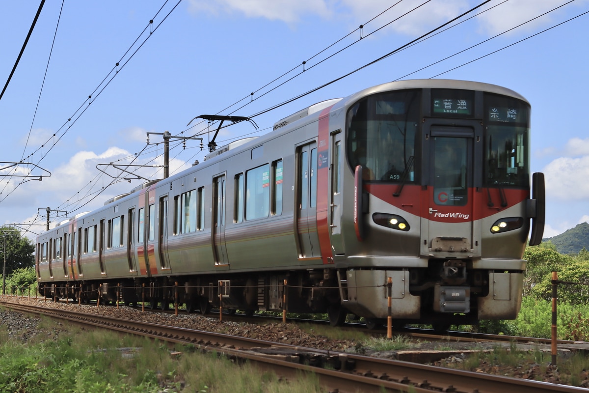 JR西日本 下関総合車両所広島電車支所 227系 A59編成
