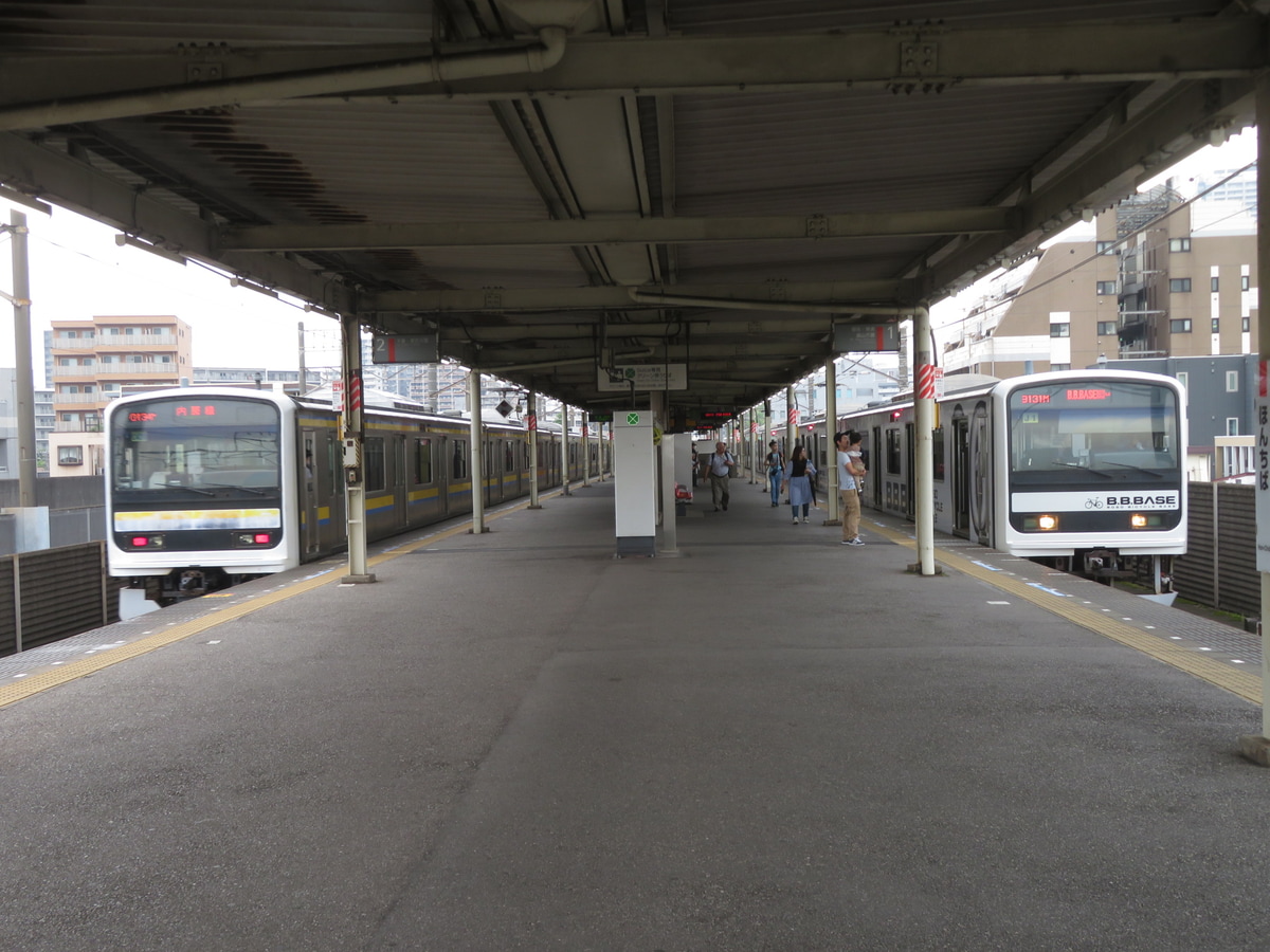 JR東日本 幕張車両センター 209系 マリJ1編成