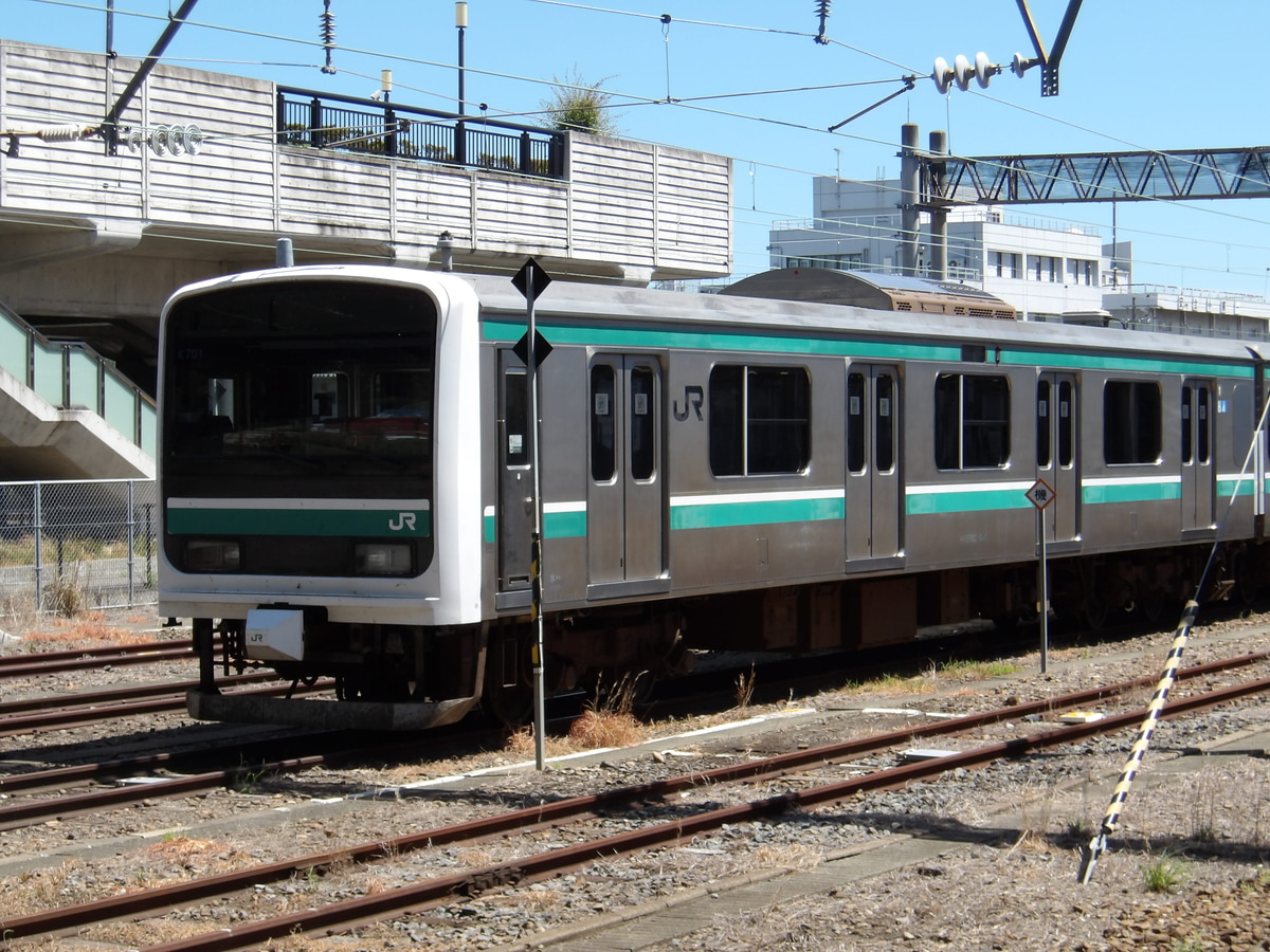 JR東日本 勝田車両センター E501系 カツK701編成