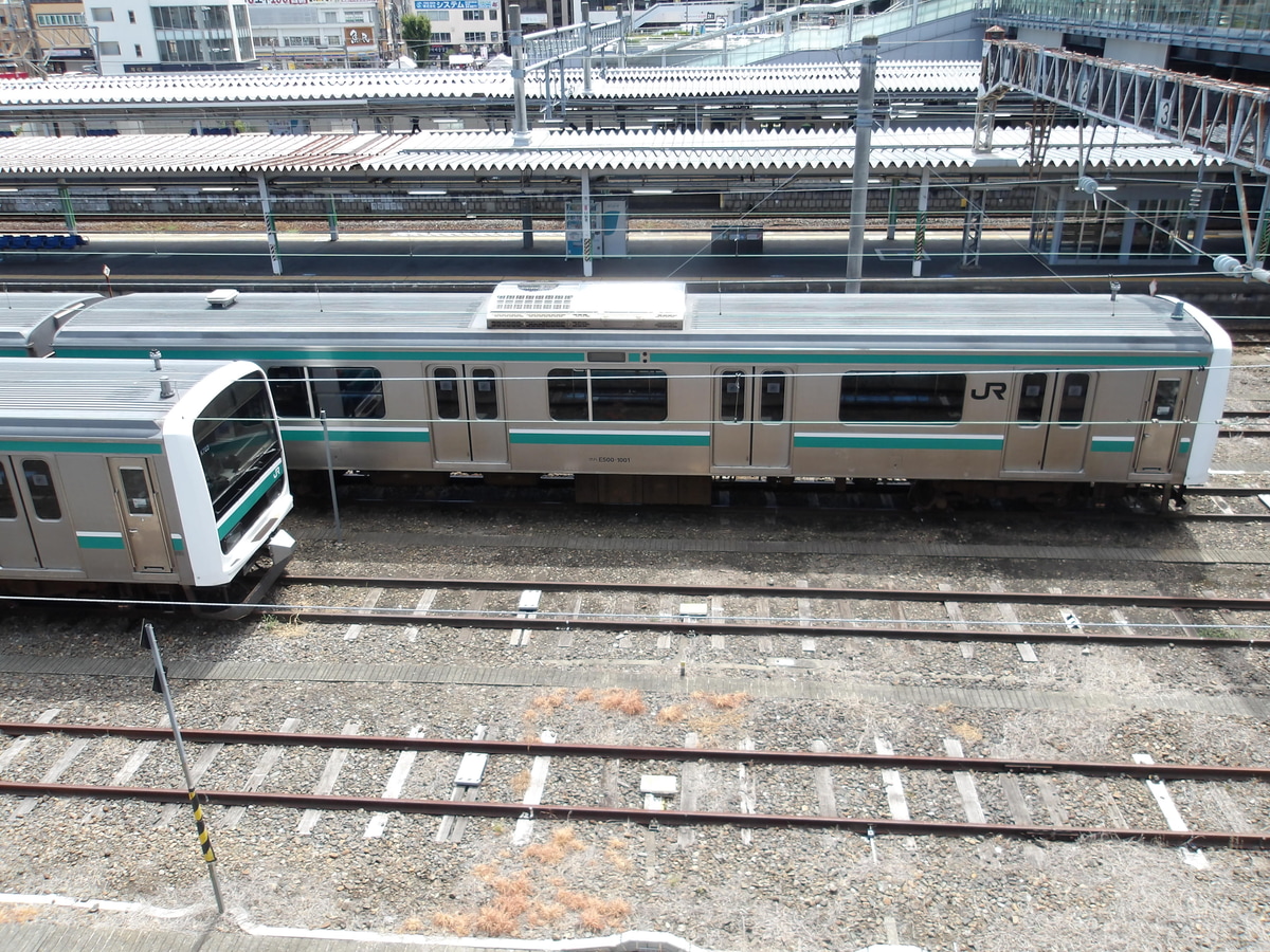 JR東日本 勝田車両センター E501系 カツK701編成