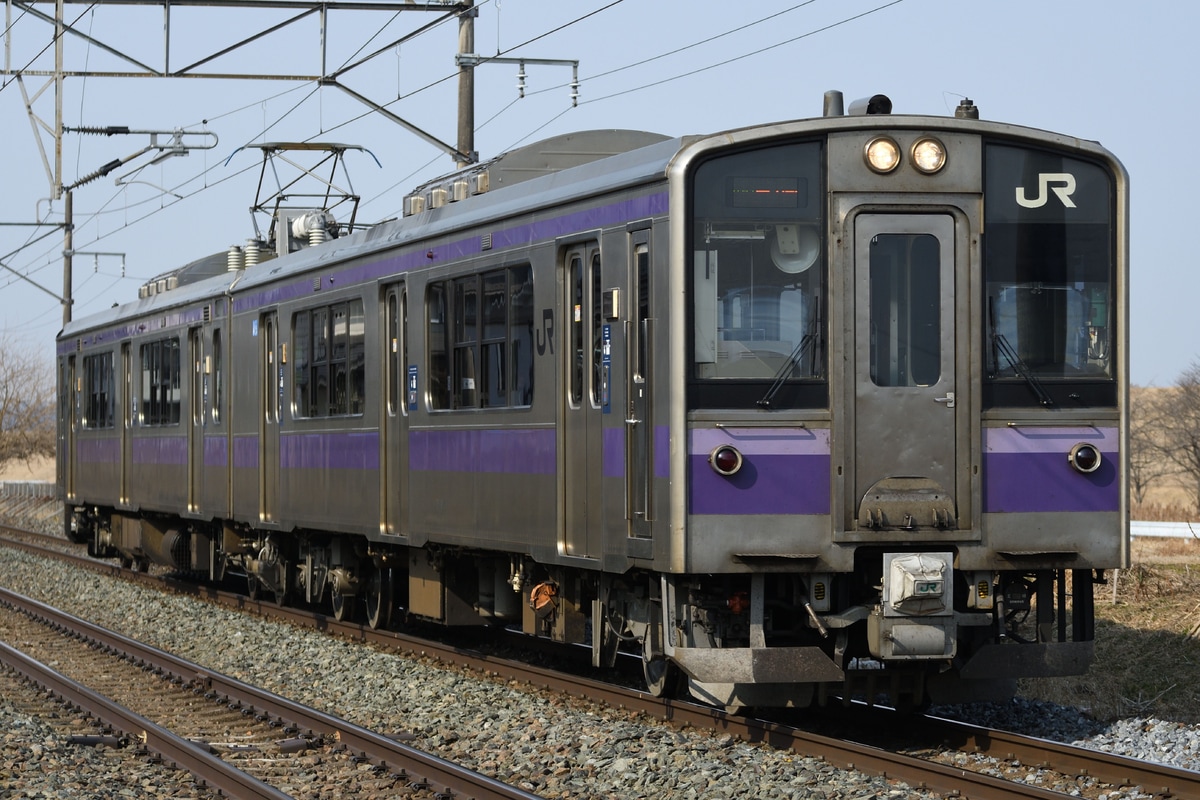 JR東日本 盛岡車両センター 701系 クモハ701-1012+クハ700-1012