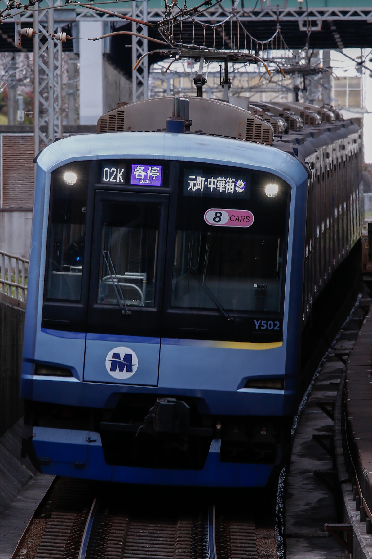 東急電鉄 元住吉検車区 Y500系 Y512F