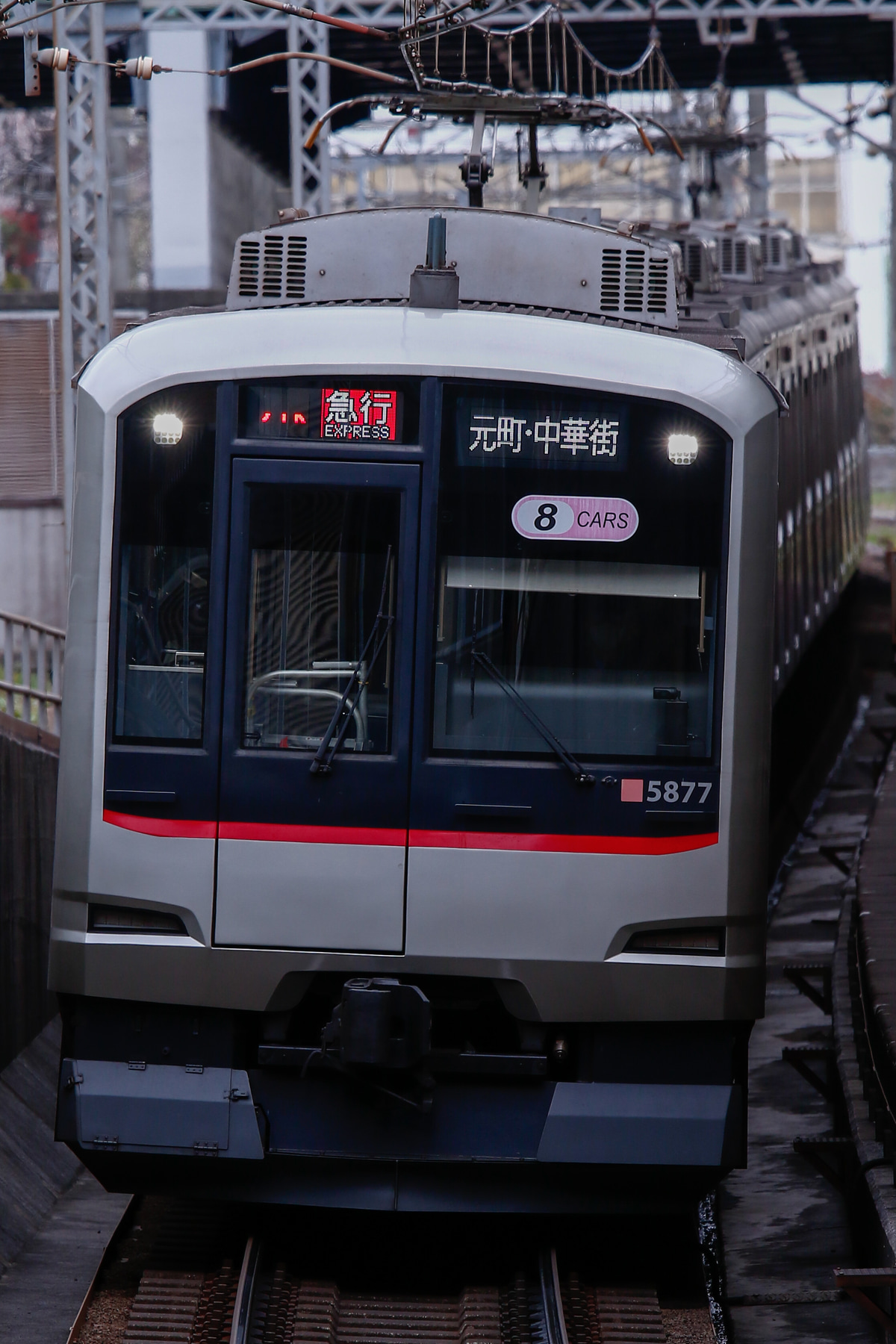 東急電鉄 元住吉検車区 5050系 5177F