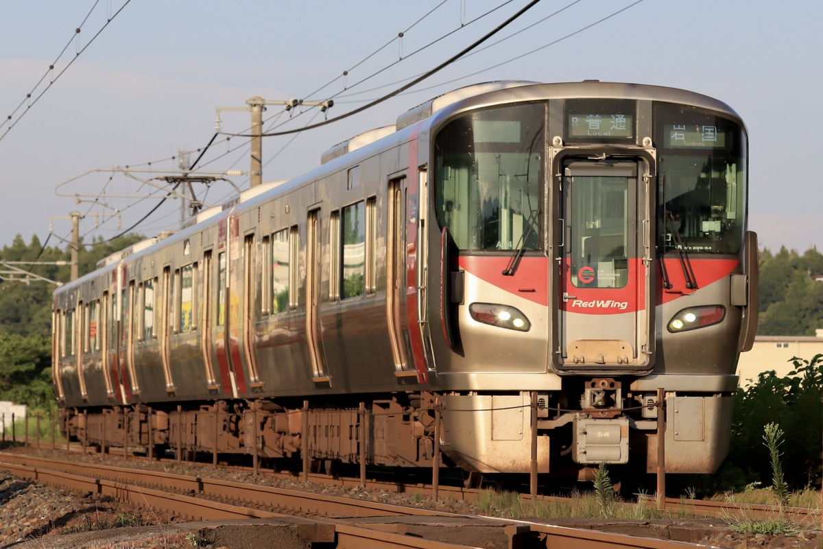 JR西日本 下関総合車両所広島電車支所 227系 A54編成