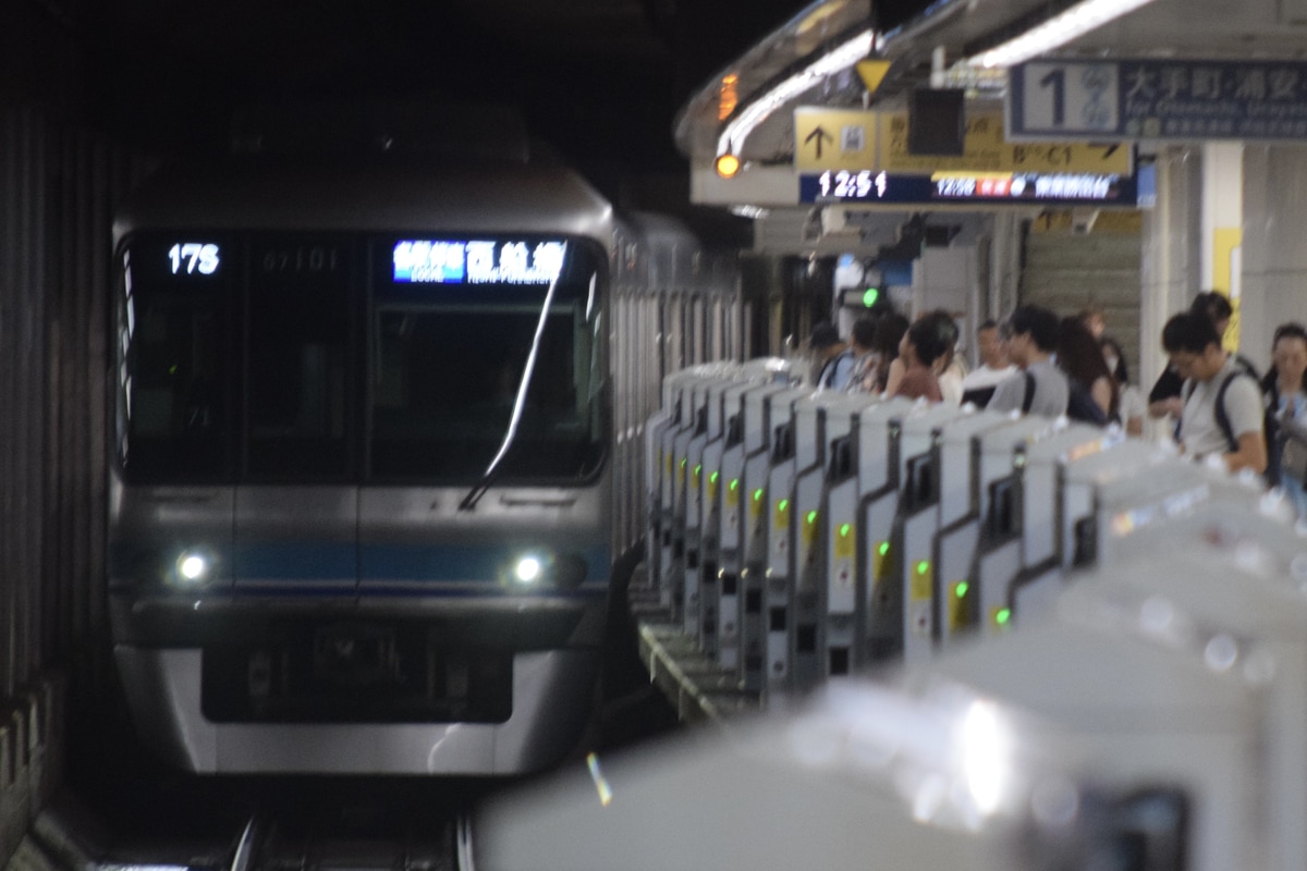 東京メトロ 深川検車区 07系 07-101F