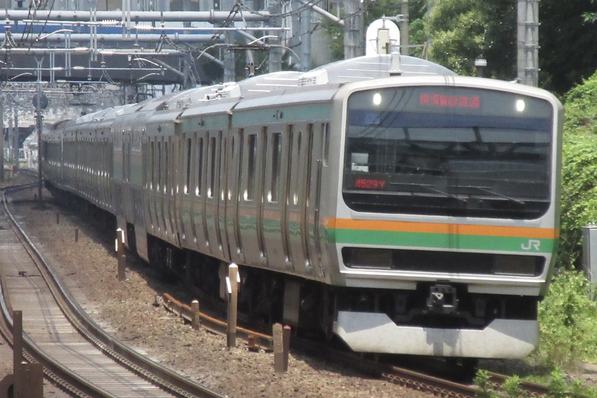 JR東日本 小山車両センター E231系 ヤマU527編成