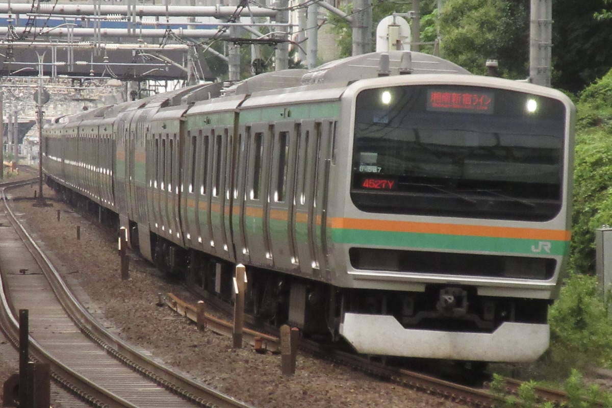 JR東日本 小山車両センター E231系 ヤマU-587編成