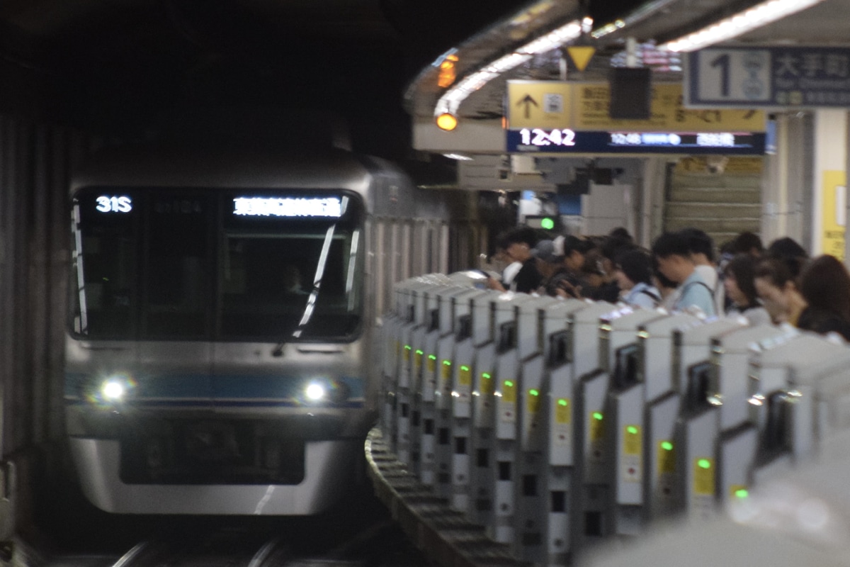 東京メトロ 深川検車区 07系 07-104F
