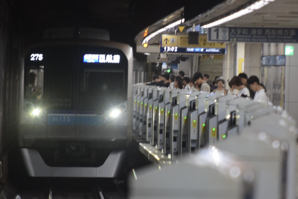 東京メトロ 深川検車区 05系 05-135F