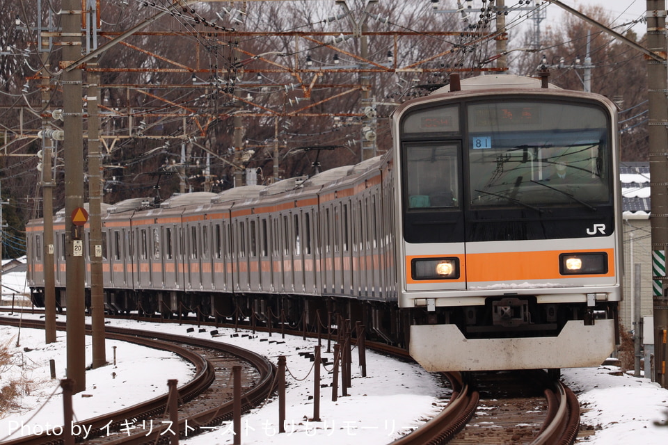 JR東209系トタ81編成<br class="br-sp" />(トタT81編成)(T81編成)の写真