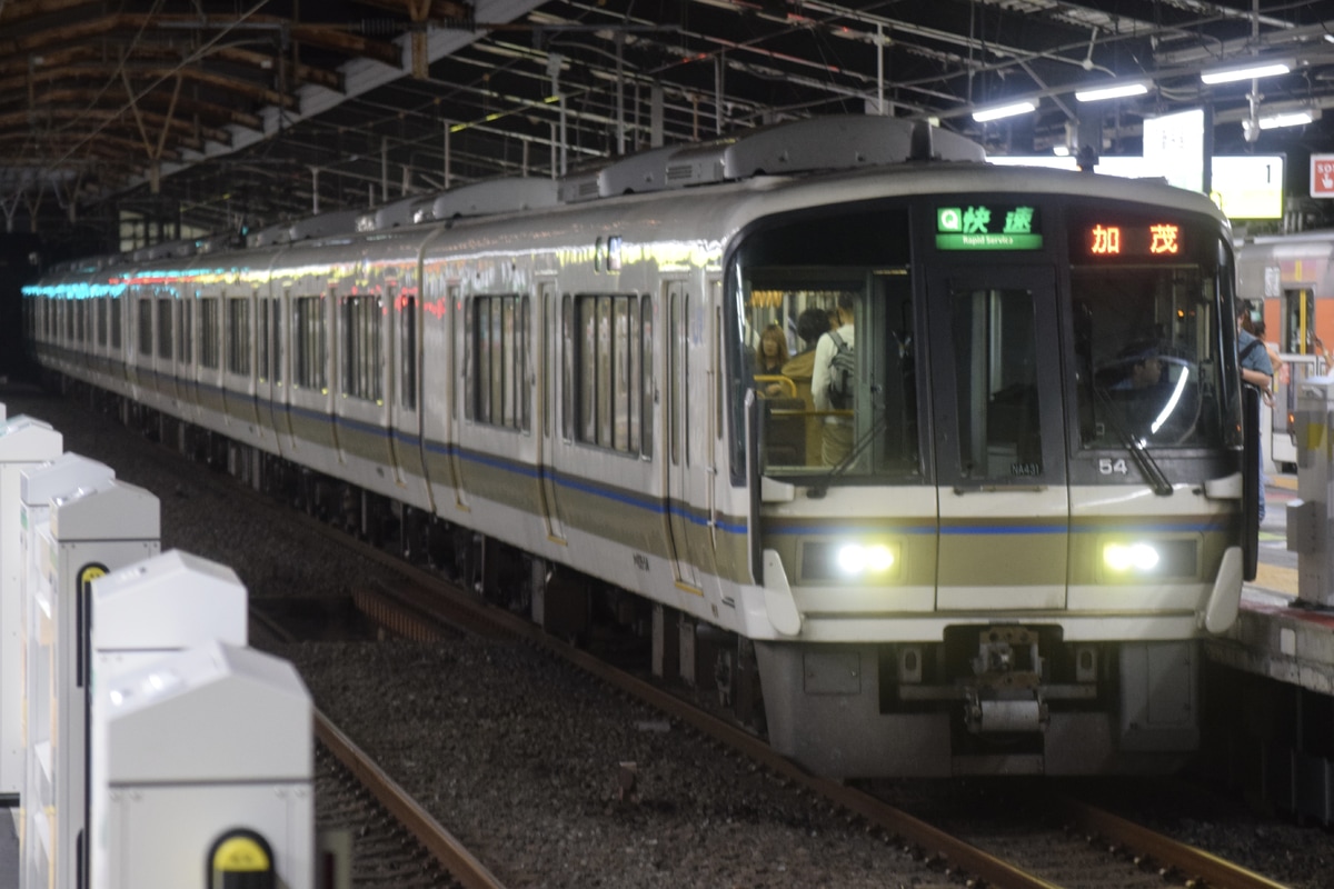JR西日本 吹田総合車両所奈良支所 221系 NA431編成