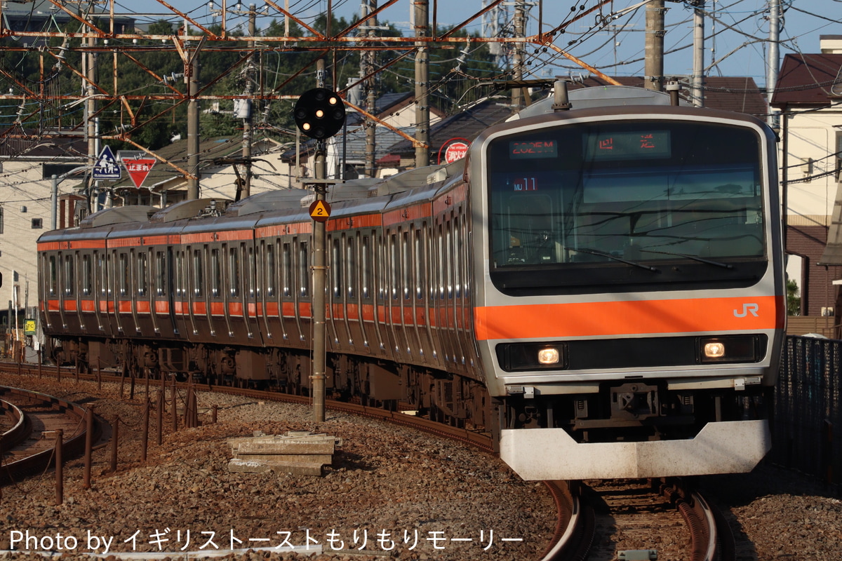 JR東日本 京葉車両センター E231系 ケヨMU11編成