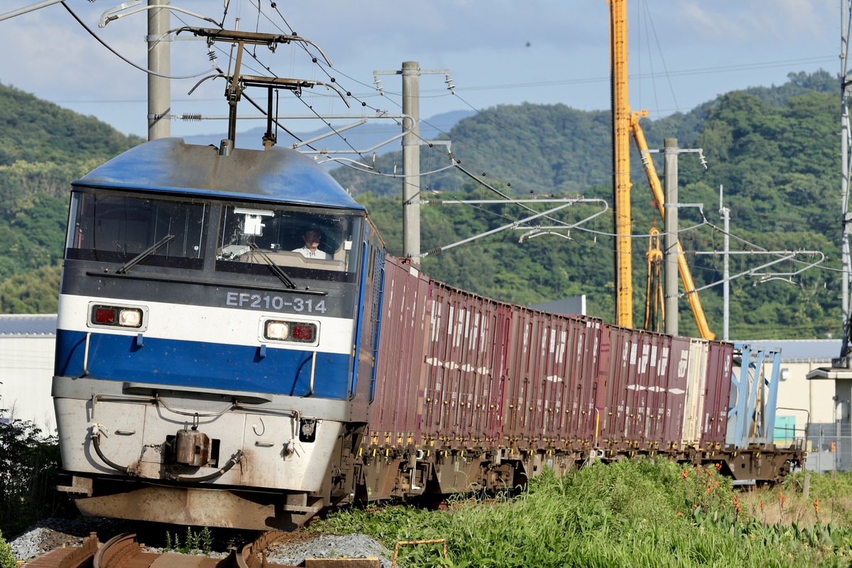 JR貨物 岡山機関区 EF210 314