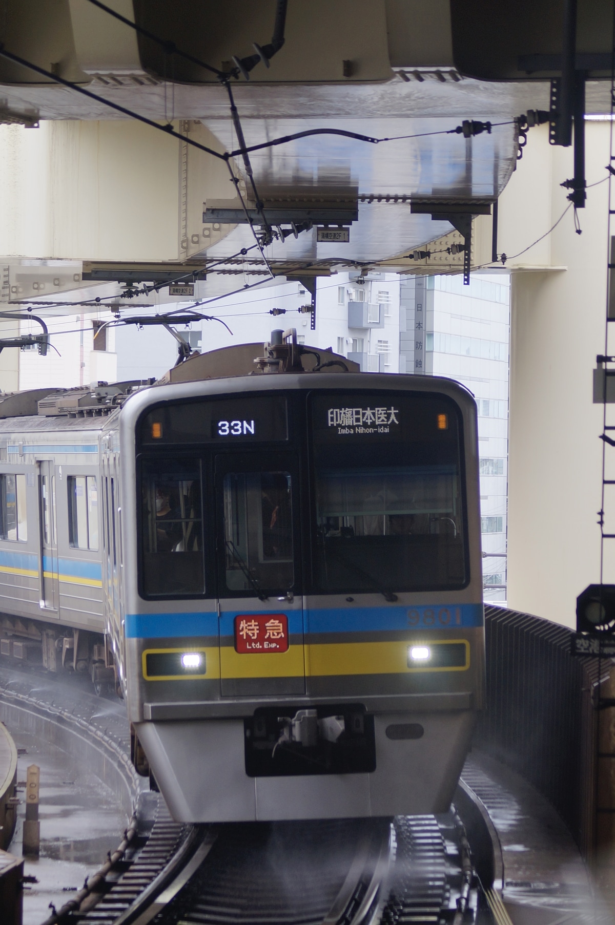 千葉ニュータウン鉄道 印旛車両基地 9800形 9801f