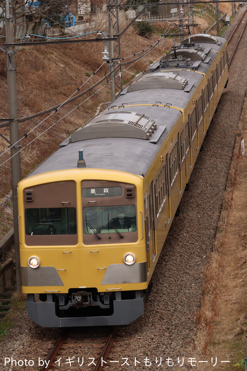西武鉄道 多摩川線車両所白糸台車両基地 101系 