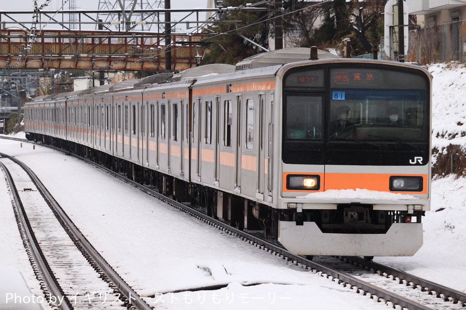 JR東209系トタ81編成<br class="br-sp" />(トタT81編成)(T81編成)の写真